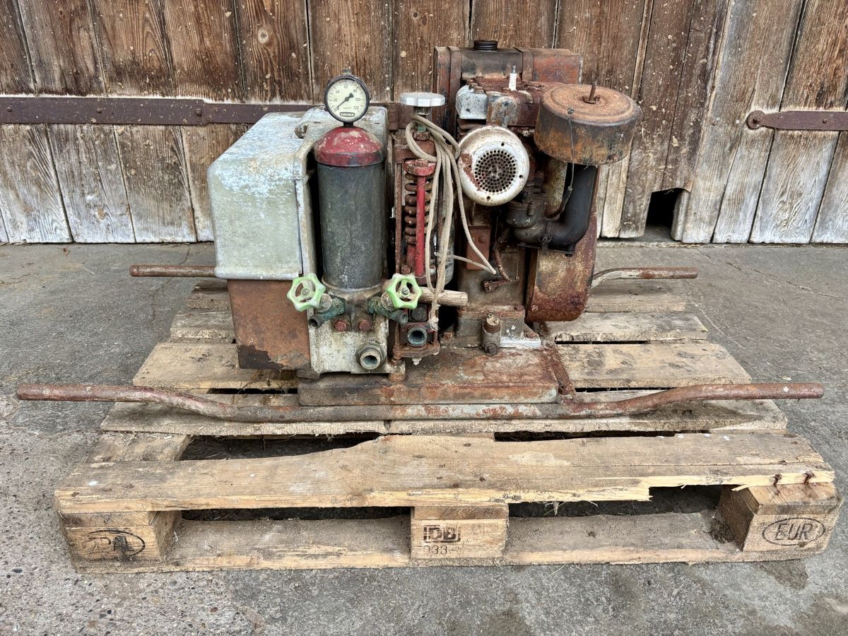 Fischer Pompe & Parti di ricambio: Alter Motor mit Fischer-Pumpe – Difettoso da Gündisau venduto da yuma06