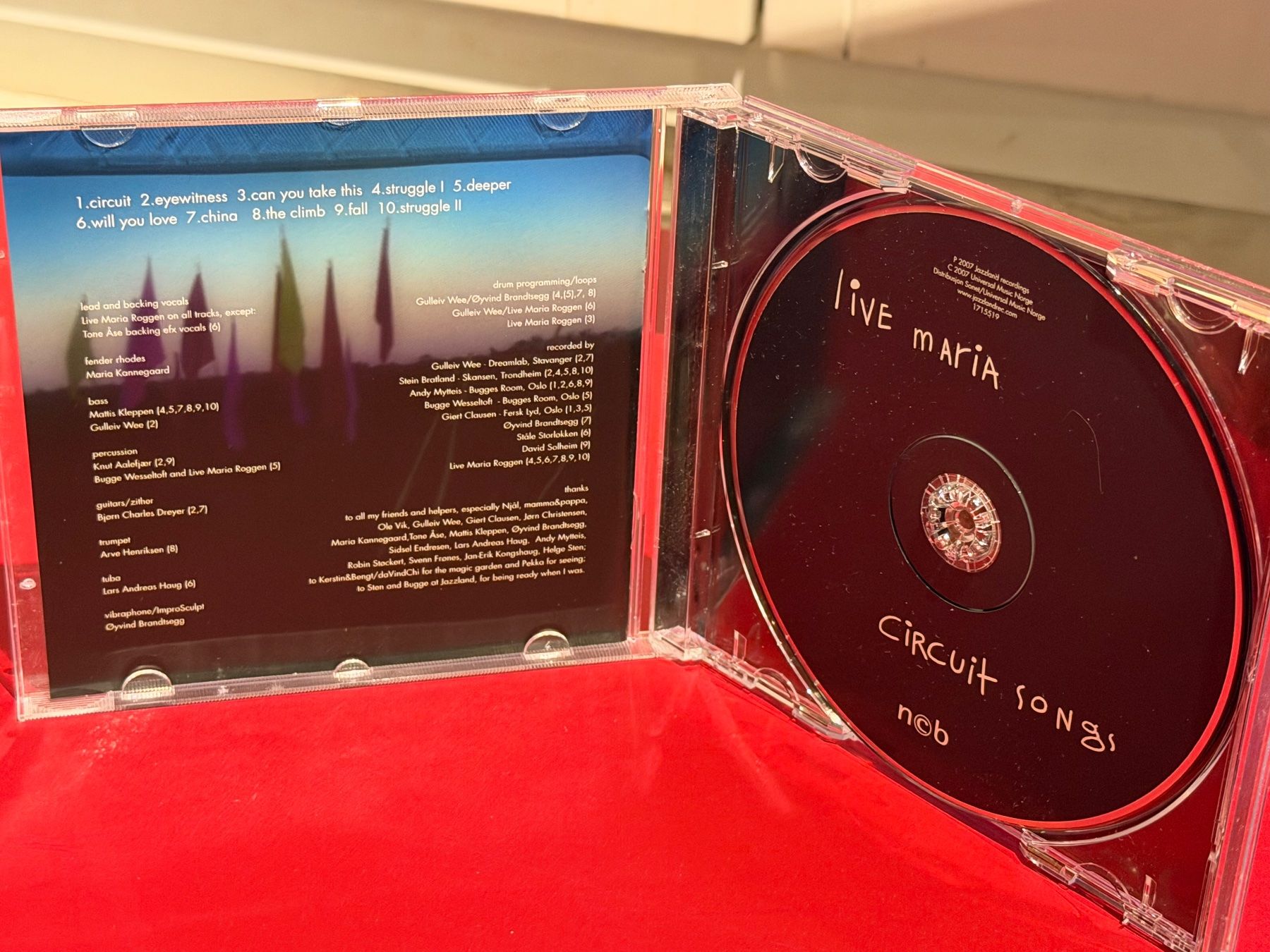 CDs: Live Maria - Circuit Songs - KA01A – Neuf (Voir description) à Küsnacht ZH par JazzRecords 2