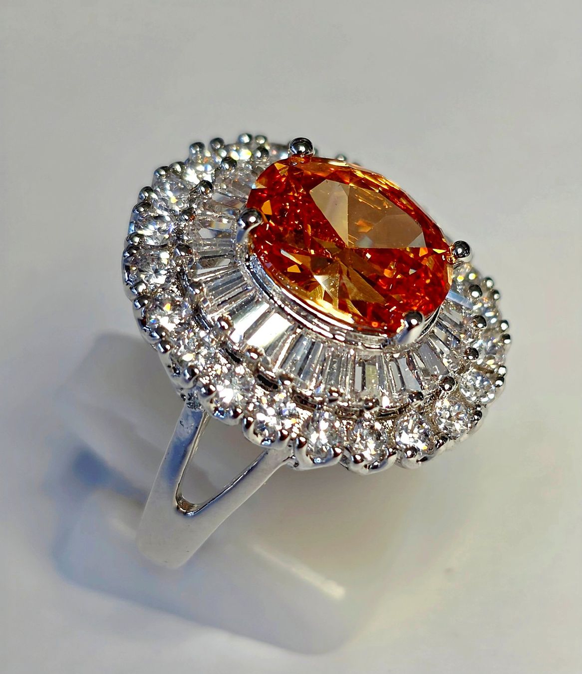 Bagues: Edelstein Silber Fingerring – Neuf (Voir description) à Zürich par adriben 6