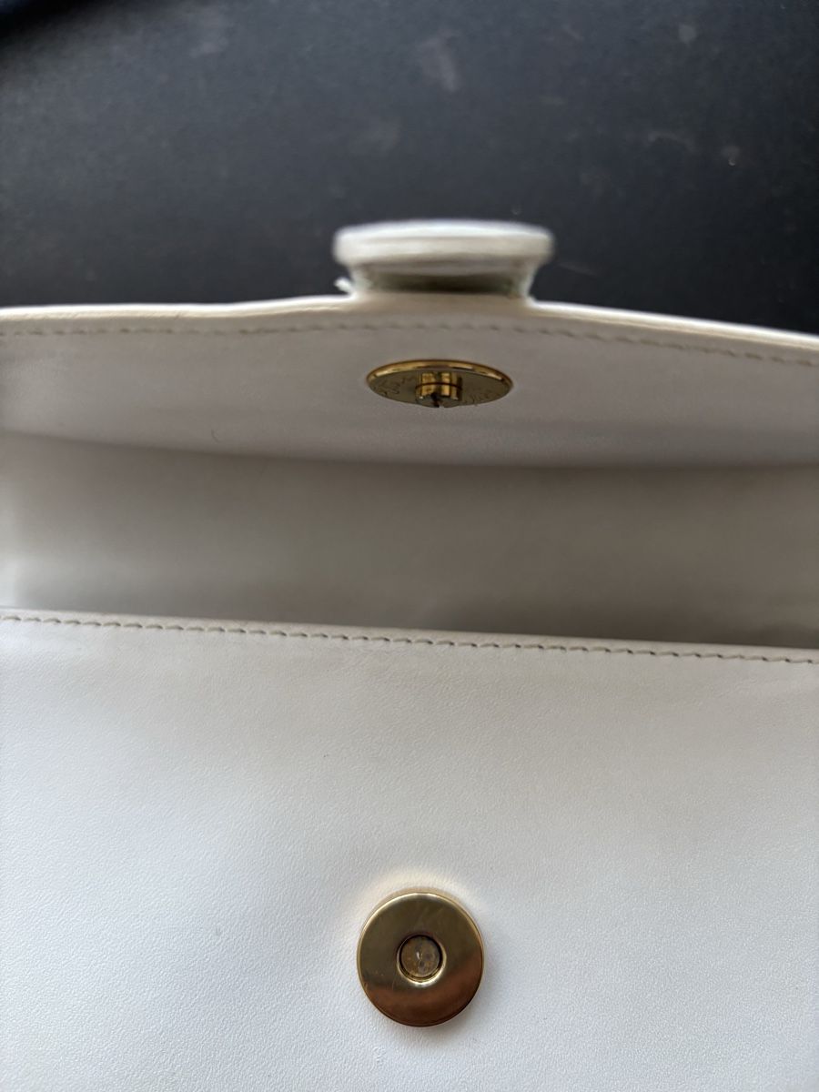 Borse da donna: AIGNER  LEDERTASCHE  weiss  – Usato da Buonas venduto da eluthi48 6
