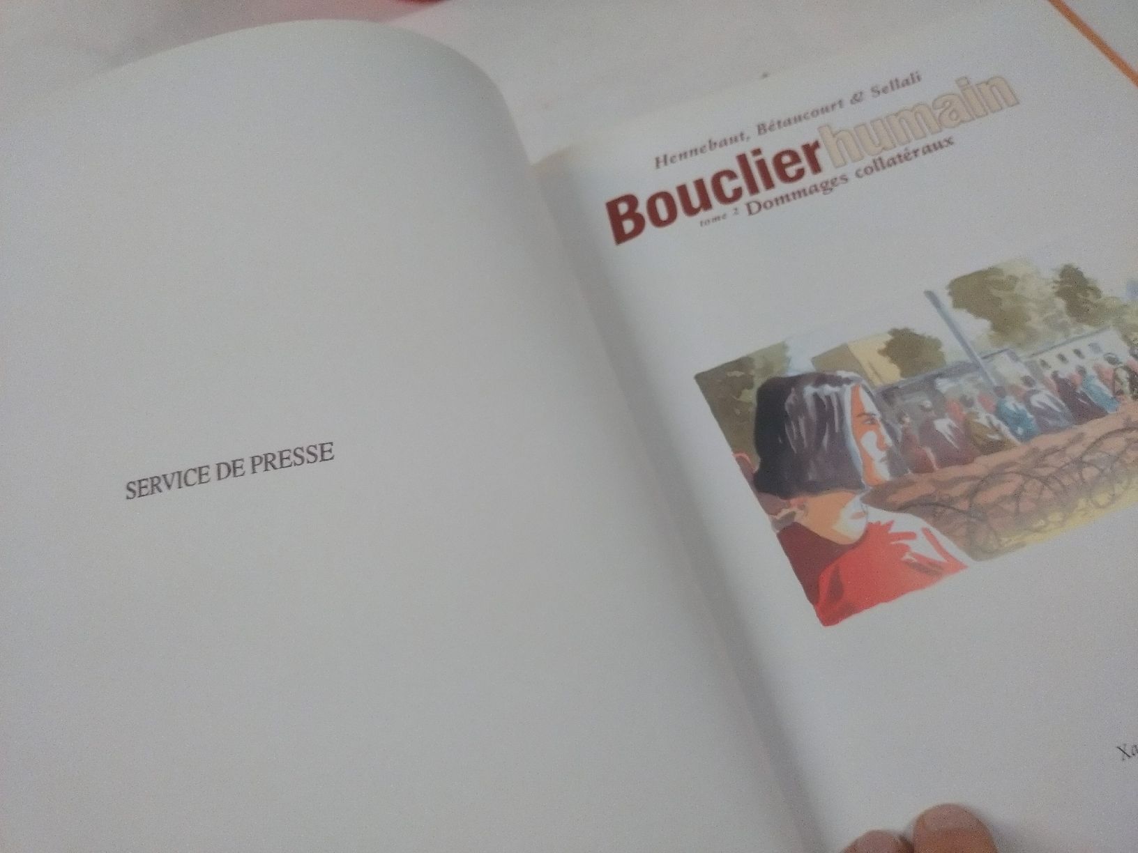 Fumetti: Boucier Humain T.2 Dommages collatéraux – Usato da Farvagny-le-Grand venduto da LaCaverne 3