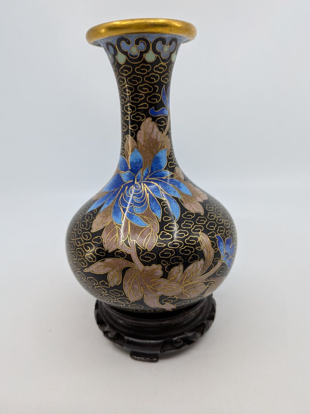 Vasi & Recipienti: Cloisonné Vase auf Sockel – Usato da Emmen venduto da magelan