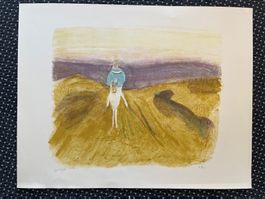 Lithografie von ERNST MORGENTHALER 1962      (ID B5819)