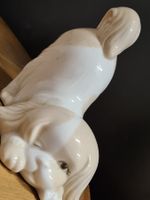 Deko Keramik (Porzellan?) Figur, Hund  11x H 10 cm