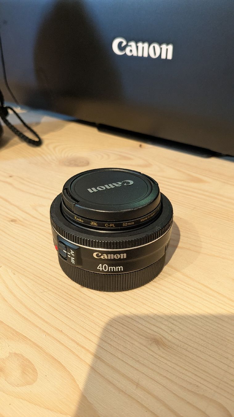 Canon Obiettivi: Canon EF 40mm mit Pol Filter Kenko – Usato da Walzenhausen venduto da KingRaven90