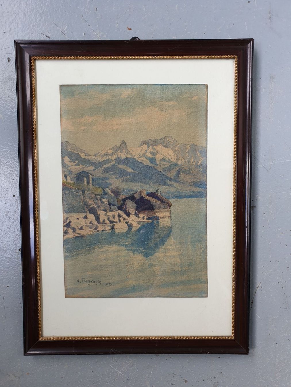 Tableaux: altes Aquarelle – D'occasion à Zürich par B-Rock 1