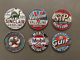 🇺🇸VINTAGE HOLZUNTERSETZER FÜR GLÄSER/FLASCHEN AMERIKA🇺🇸