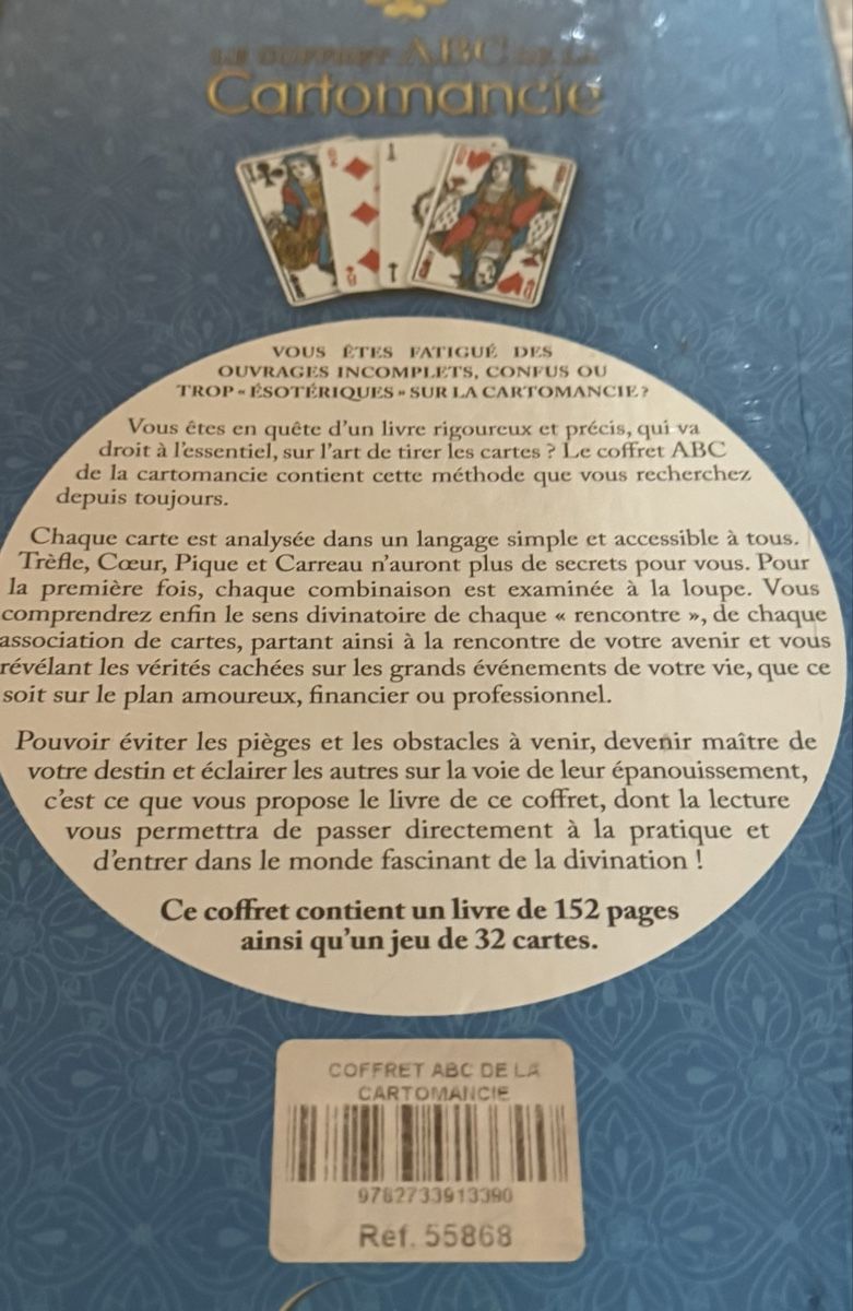 Libri: Le coffret ABC de la Cartomancie – Nuovo e nell'imballaggio originale da Genève venduto da DoualS 1