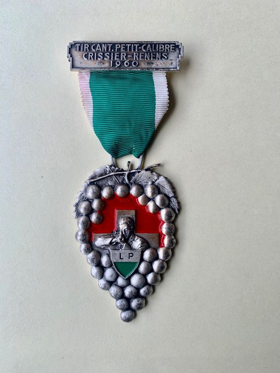 Ancien Prix De Tir à L'arc - Médaillon/broche Vintage - 1960 - Excellent état