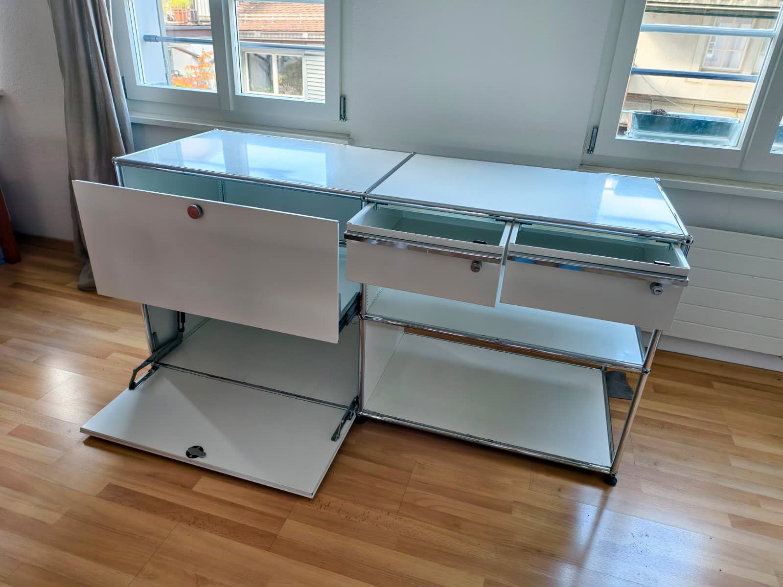 USM Regale: USM Haller Sideboard weiss – Gebraucht aus Zürich von AStudentsLife 2