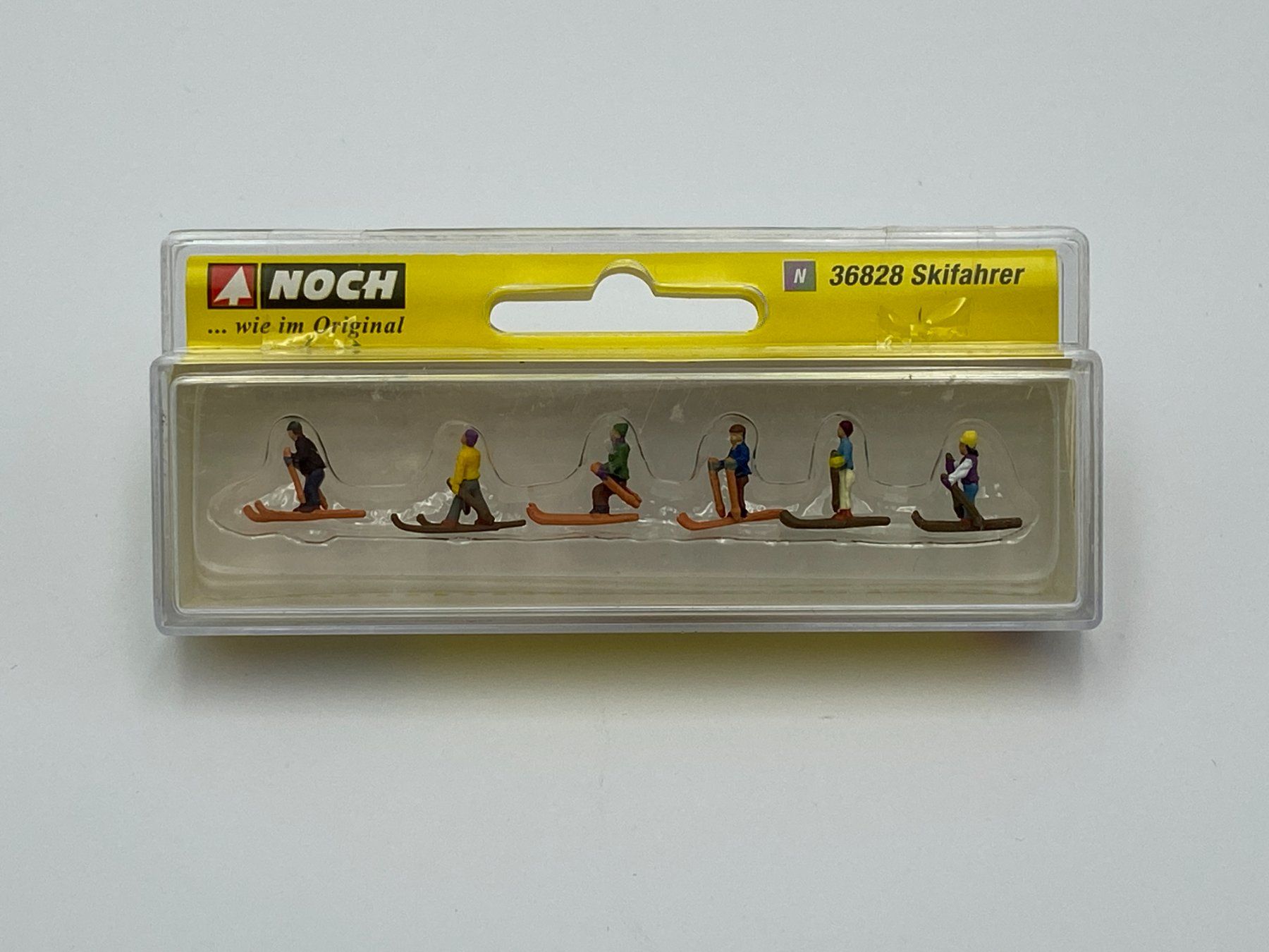 Noch Modelleisenbahnen: NOCH 36828 N Skifahrer – Neu und originalverpackt aus Neukirch an der Thur von MoBa-Artikel 1