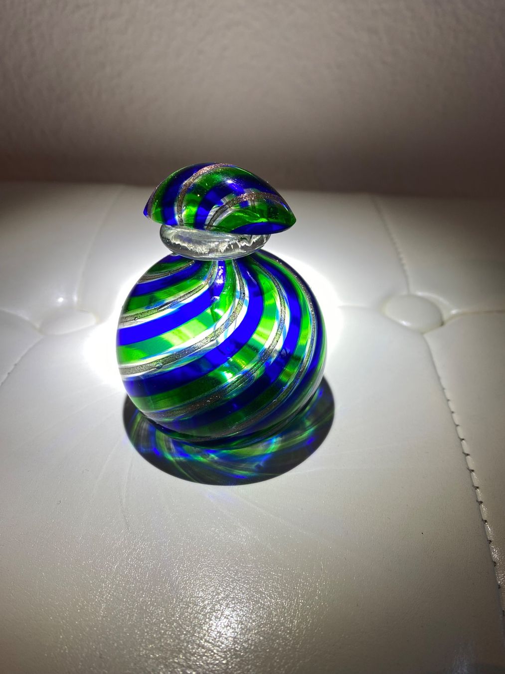 Murano Flaconi: Miniatur-Flakonglasflasche Murano – Usato da Männedorf venduto da Maru83