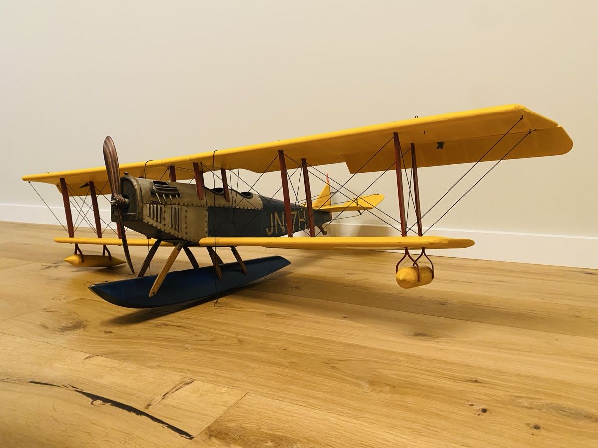 Kit di modellismo & Modellini statici: Maquette en bois avion biplan – Usato da Founex venduto da LeGrandDude 3