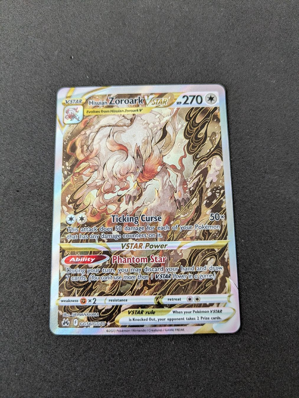 Pokémon Carte collezionabili: Hisui-Zoroark (Crown Zenith) – Nuovo (secondo la descrizione) da Hochdorf venduto da NoctisCaelum