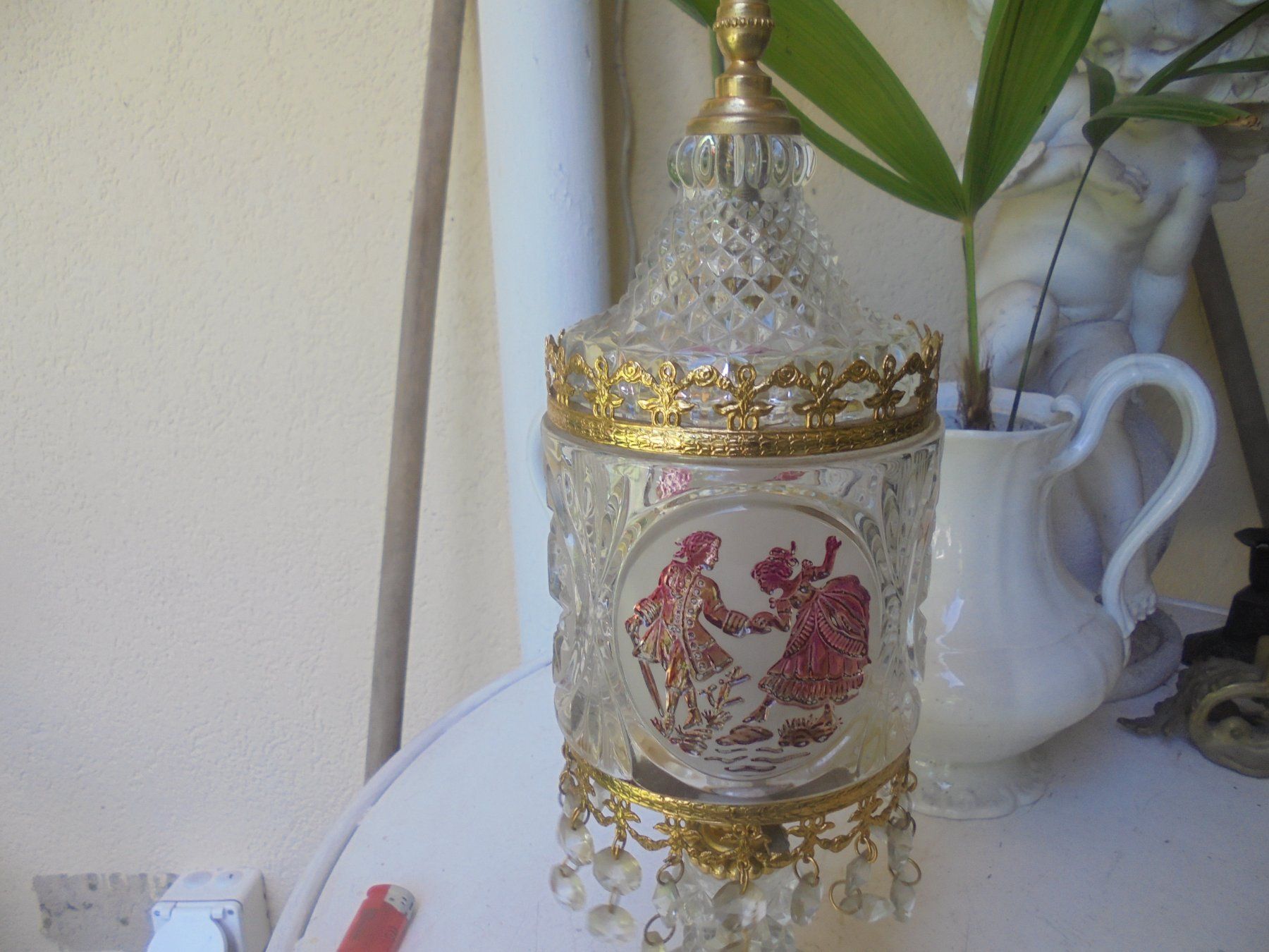 Lampade: Alte Tischlampe ca.1950 – Usato da Camorino venduto da Hunpete 2