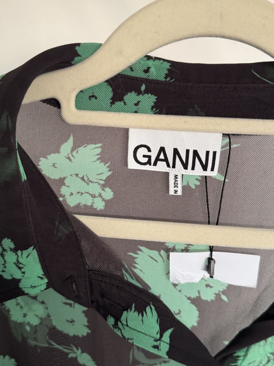 Ganni Camicette: GANNI transparent mesh shirt – Nuovo (secondo la descrizione) da Zürich venduto da di_archive 1