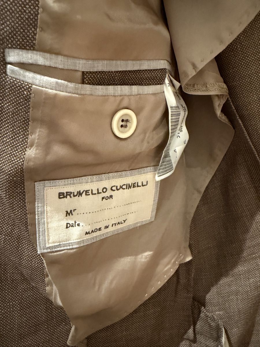 Brunello Cucinelli Giacche: Brunello Cucinelli Dekonstruiertes Sakko aus Leinen – Usato da Zürich venduto da Filo_B 4