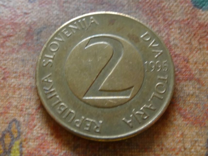 Toutes les monnaies: SLOVENIE  2  Tolarjev  1995 – D'occasion à Romanel-sur-Lausanne par Swift13