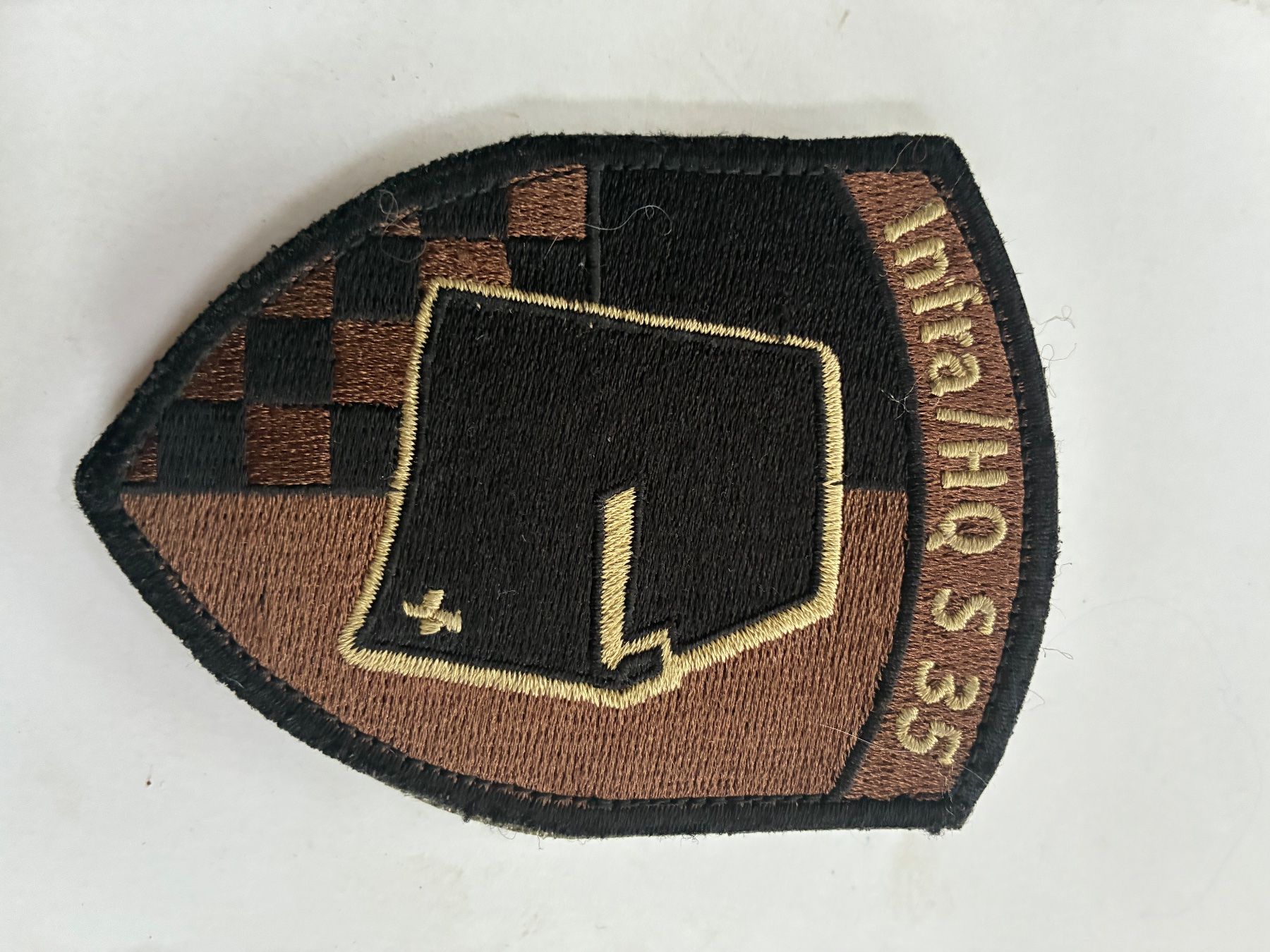 Schweizer Armee Patches: Klett Infra / HQ s 35 – Gebraucht aus Oberiberg von stab