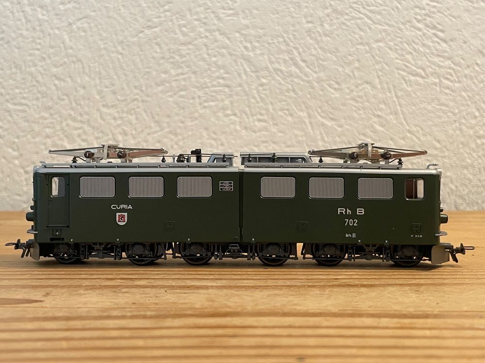 Bemo 1254 112 Ge 6/6 II 702 grün 5-Pol digital 4