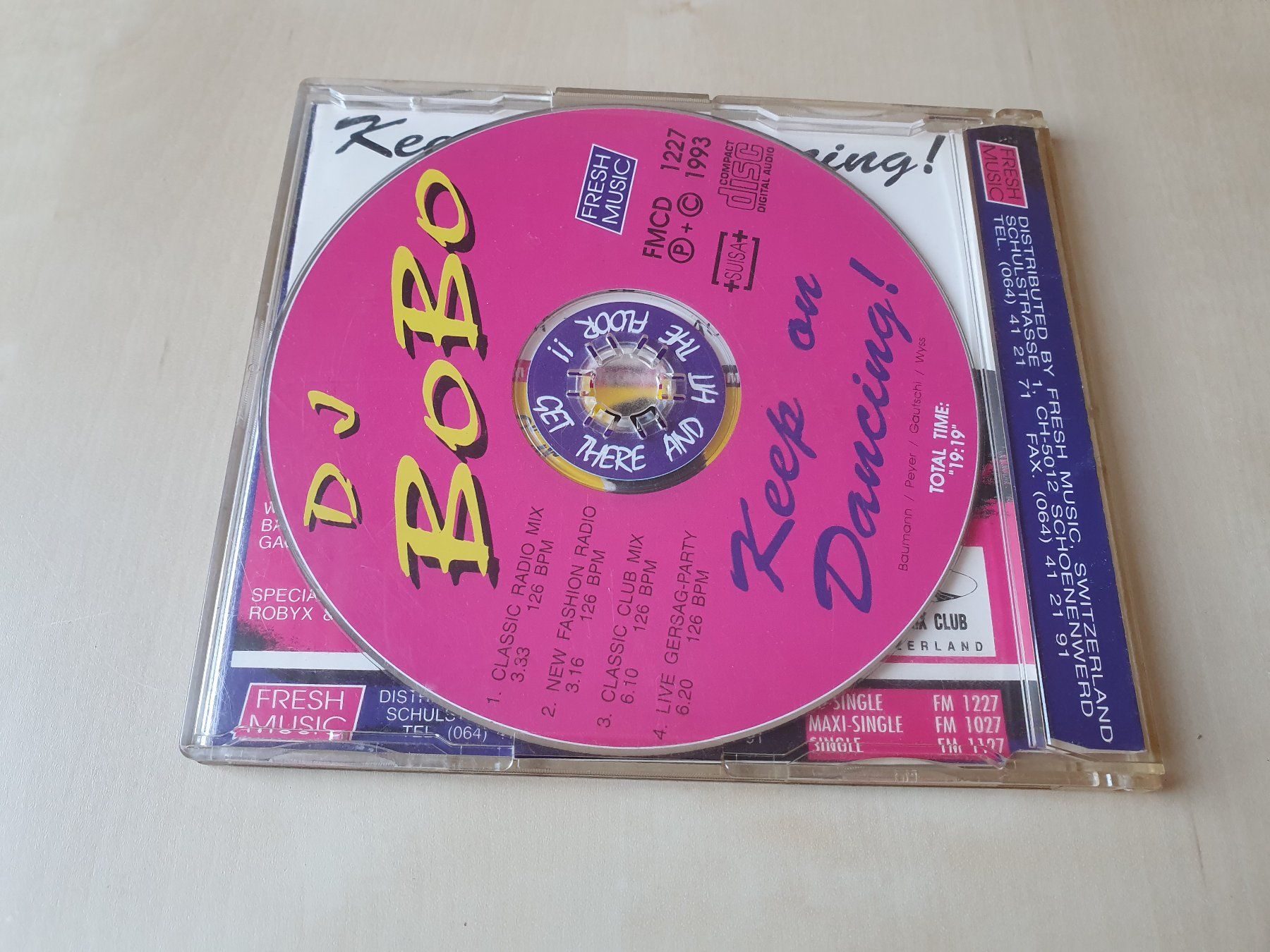 CDs: DJ Bobo Keep on Dancing – D'occasion à Stansstad par collectorsshop 1