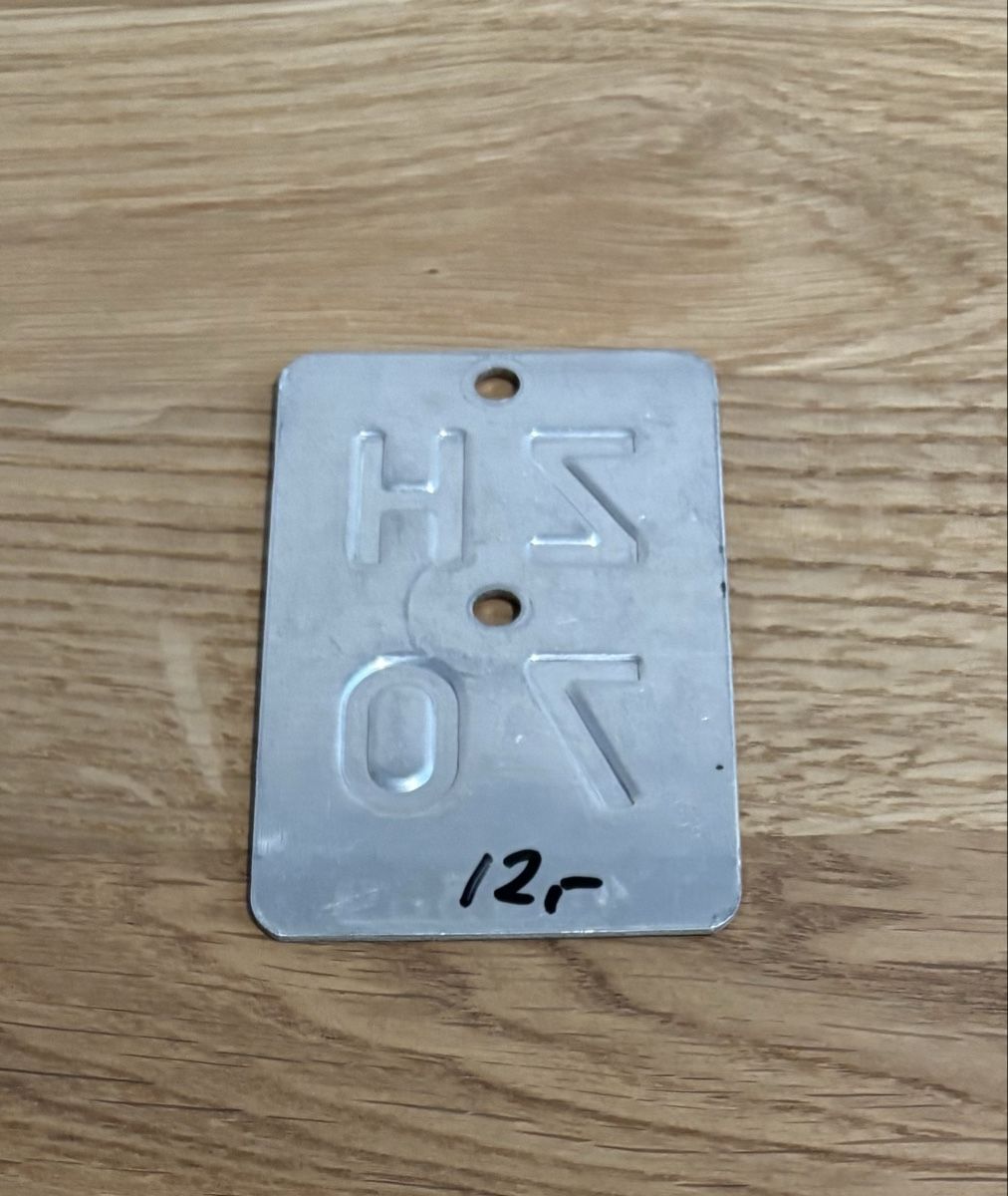 Tutte le decorazioni: Zürich bicycle plate - 1970 – Usato da Kilchberg ZH venduto da ben_pc68 4