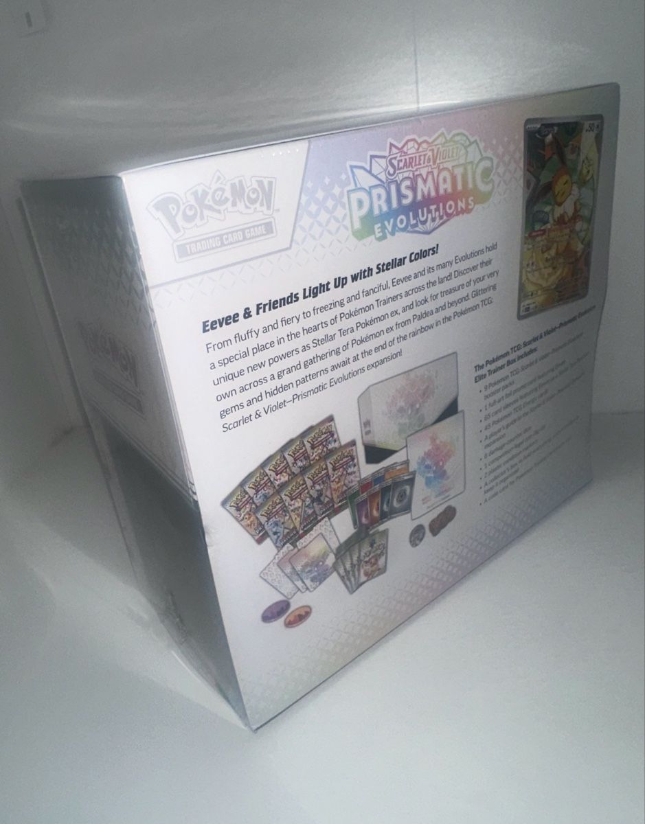 Pokémon Carte collezionabili: Elite Trainer Box Prismatic Evolutions neu OVP – Nuovo e nell'imballaggio originale da Allschwil venduto da DragoniteCollectible 2