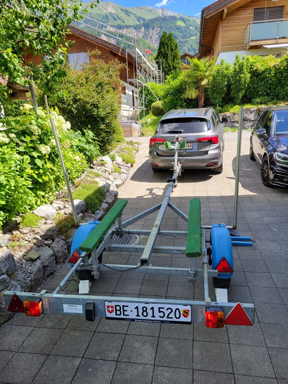 Harbeck Rimorchi: schöner Bootsanhänger Harbeck 450 A – Usato da Brienz BE venduto da Vikingviki 3