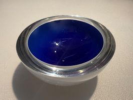 Schale Glas dunkelblau