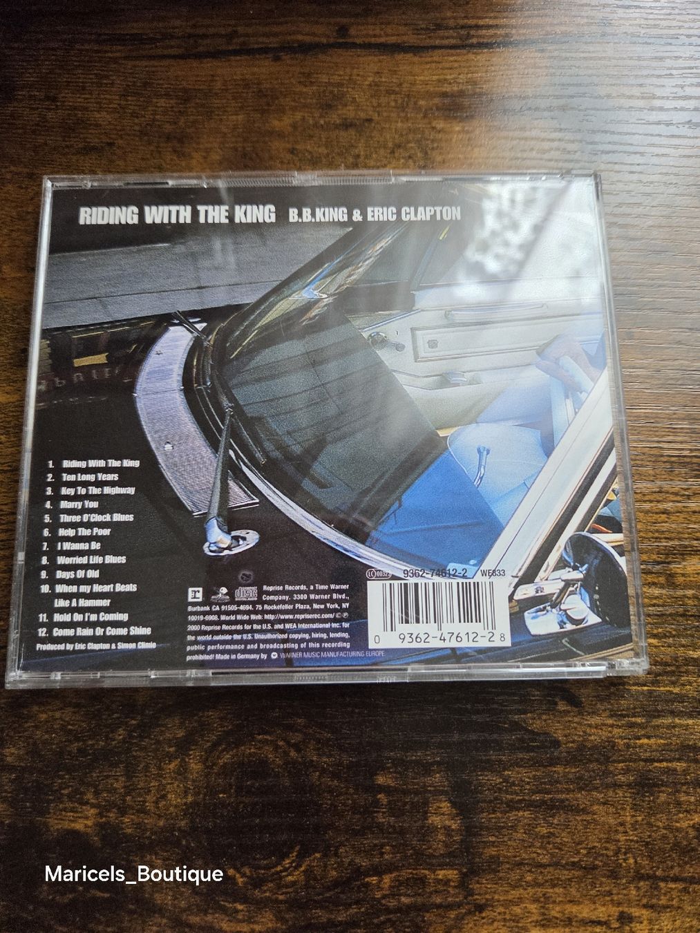 CD: CD Riding With The King B.B. King Eric Clapton – Usato da Winterthur venduto da Maricels_Boutique 2