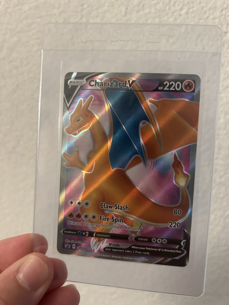 Pokémon Sammelbilder & Trading cards: Charizard V Sword&Shield promo🔥 – Neu (gemäss Beschreibung) aus Lausanne von POKEALE