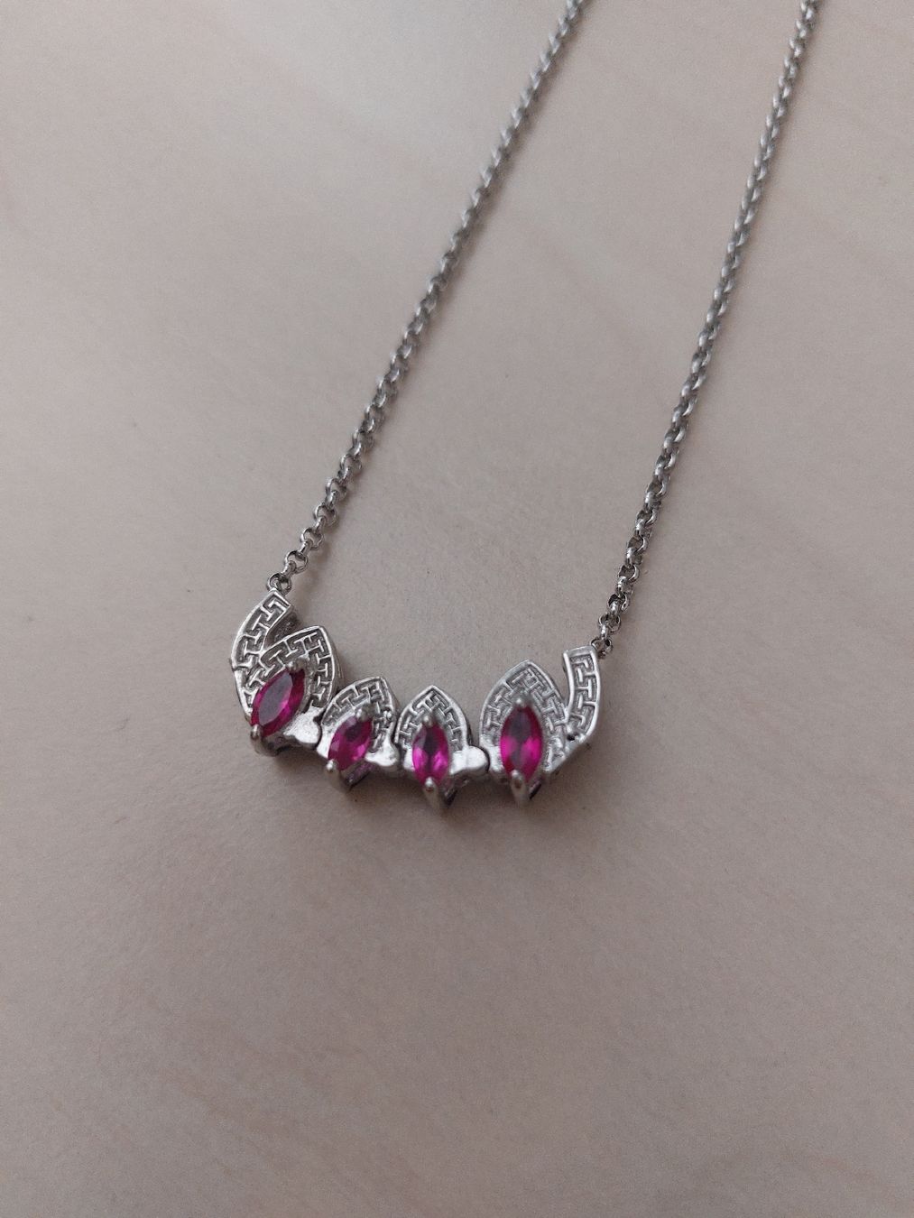 Catenine: Silberkette mit Anhänger – Usato da Baden venduto da BanaBoutique 4