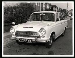 Fotografie Ford Consul Cortina, Kennzeic