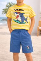 ENSEMBLE SHORT ENFANT REQUIN