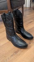 NEU Boots Leder schwarz Grösse 40  Damen