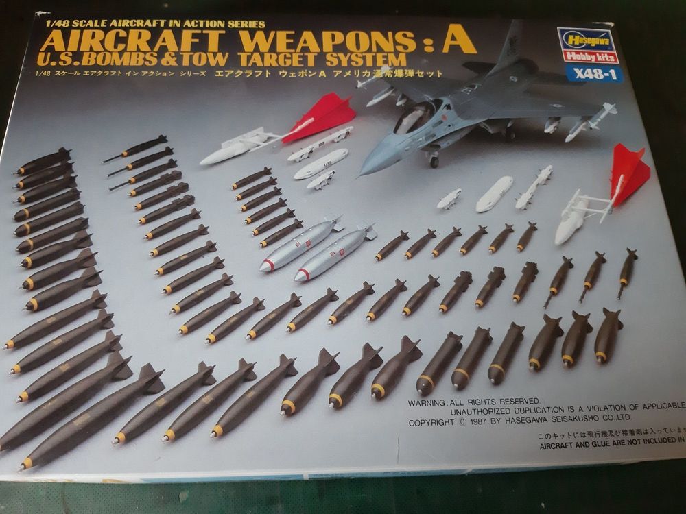 4 Stk. Hasegawa Weapons Set A/B/C 1/48 | Kaufen Auf Ricardo