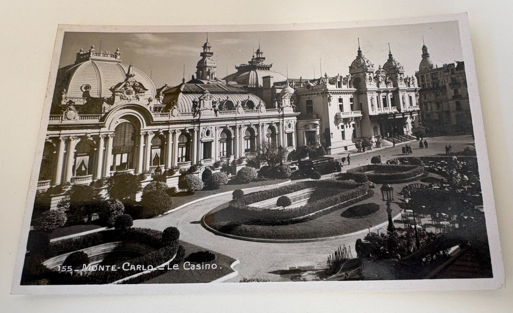 Ansichtskarten: ANSICHTSKARTE CASINO MONTE CARLO 1934 – Gebraucht aus Ostermundigen von Wyatt-Earp