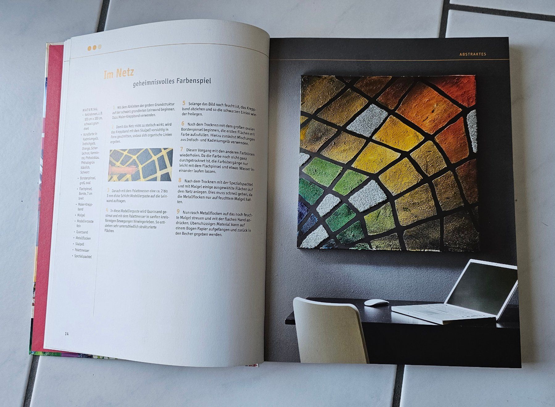 Libri: MEGAcryl - Das dickste Acrylmalbuch – Nuovo (secondo la descrizione) da Witterswil venduto da Regus 4