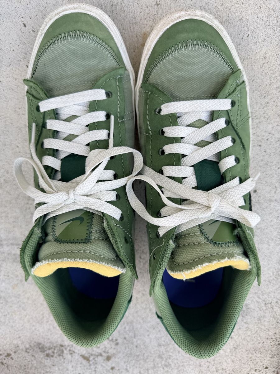 Nike Scarpe da uomo: Nike Blazer Low 77 Grün Grösse 44 gebraucht – Usato da St. Gallen venduto da marianne_stein