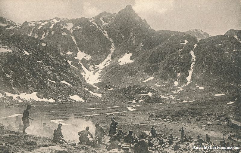 Ansichtskarten: Maigelstal - Militär Mittagsbivak +c1910 – Gebraucht aus Emmenbrücke von teestube