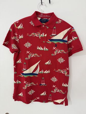 Polo Ralph Lauren Poloshirt Herren Grösse S Rot sommer