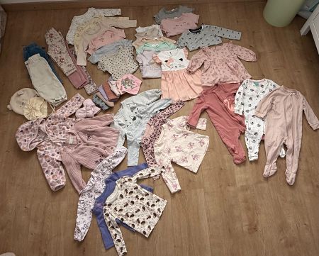 Baby Mädchen Kleiderpaket Sommer / Herbst Gr. 68/74/80
