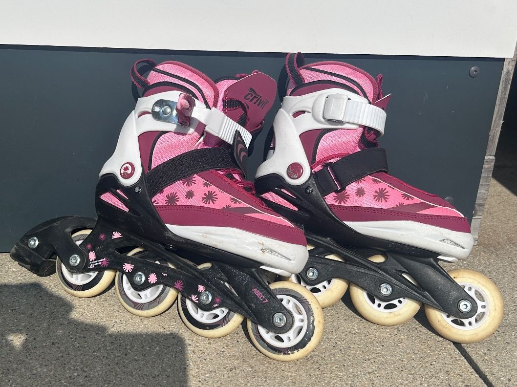 Pattini in linea & Pattini a rotelle: Crivit Inlineskates, Grösse 29-33, Rollschuhe – Usato da Breitenbach venduto da Natalijailic