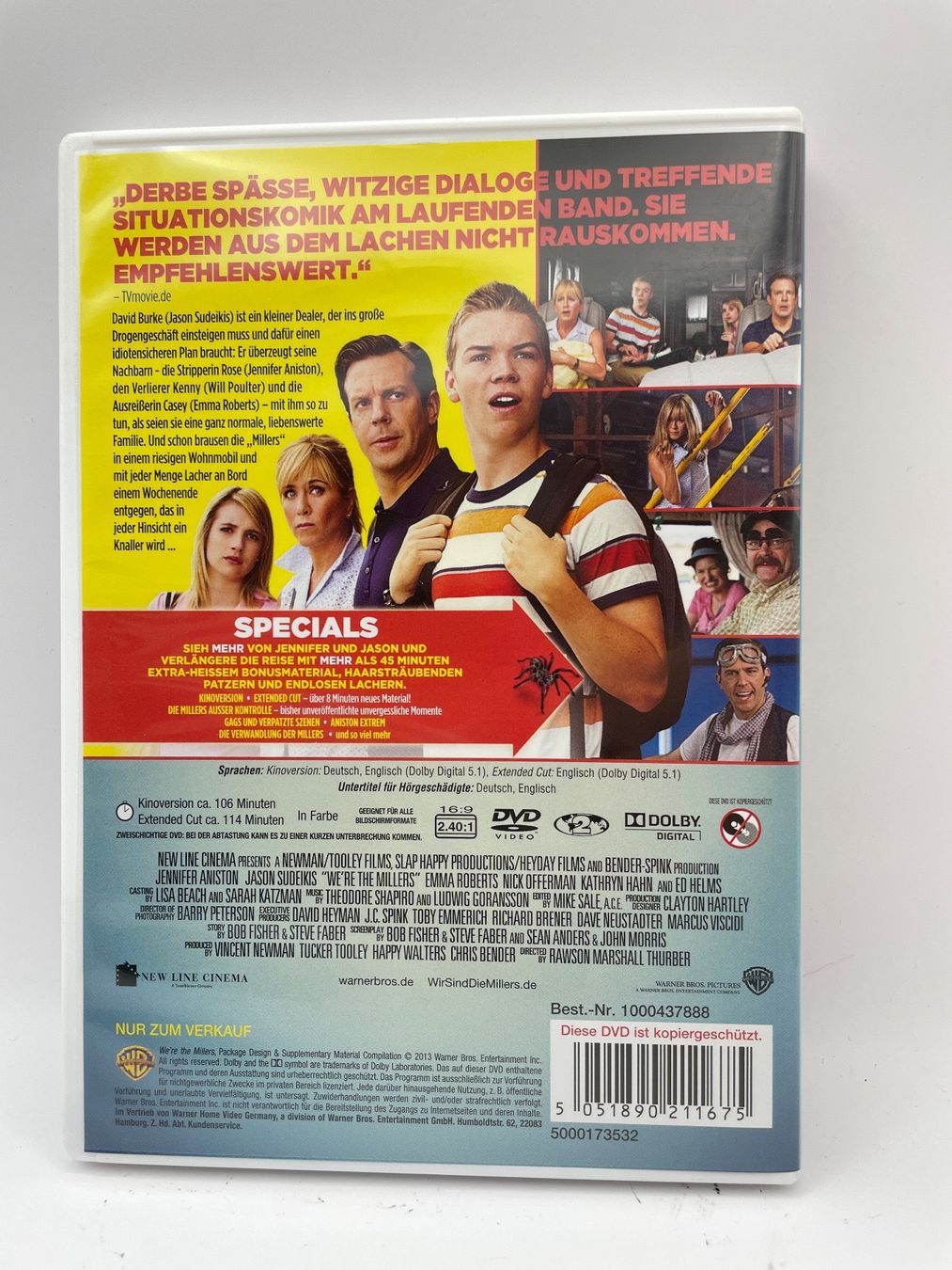 Tutti i DVDs: DVD Wir sind die Millers – Usato da Auenstein venduto da moin. 1