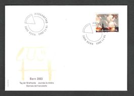 FDC Einzelmarke  2003