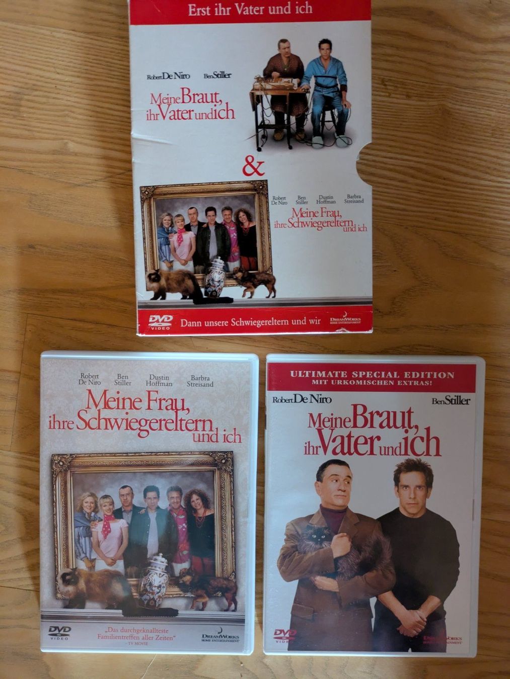 Tutti i DVDs: 2 DVD's mit Ben Stiller, Robert De Niro und Co. – Usato da Männedorf venduto da Pacer19