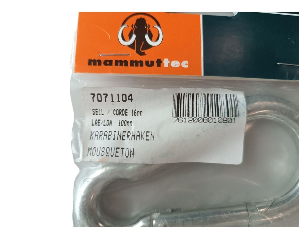 Attrezzatura da arrampicata: MAMMUTTEC Karabiner | Mousqueton – Nuovo e nell'imballaggio originale da Luzern venduto da Restwert_Luzern 1