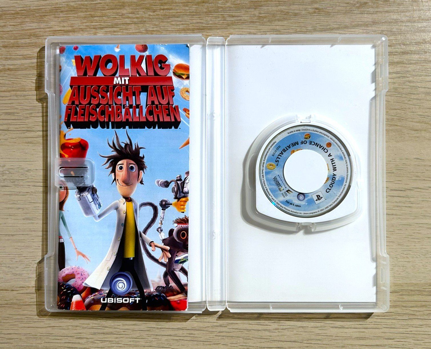 Sony Spiele: Wolkig mit Aussicht auf Fleischbällchen PSP – Gebraucht aus St. Gallen von Alpine.Arcade 2