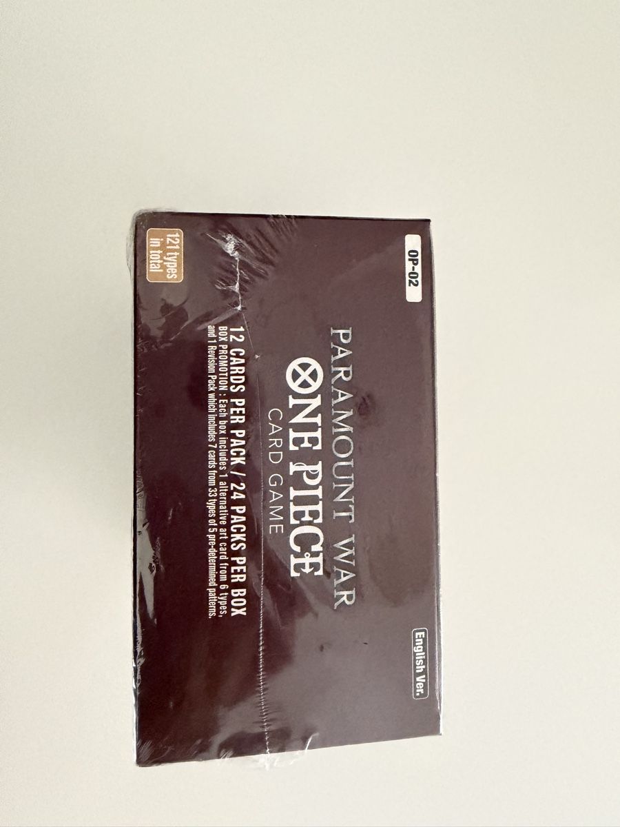 Bandai Sammelbilder & Trading cards: Op02 box – Gebraucht aus S. Antonino von Mc2495 4