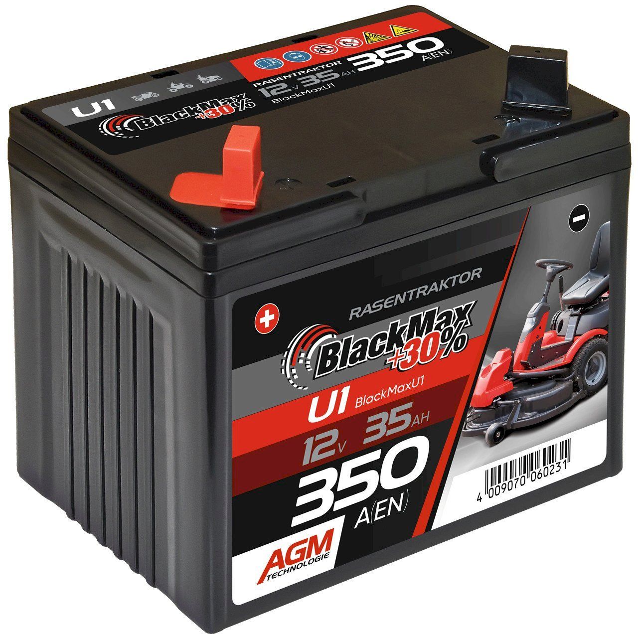 Batterie: BlackMax Aufsitzmäher Batterie 12V 35Ah – Nuovo e nell'imballaggio originale da Bottighofen venduto da zaap 2